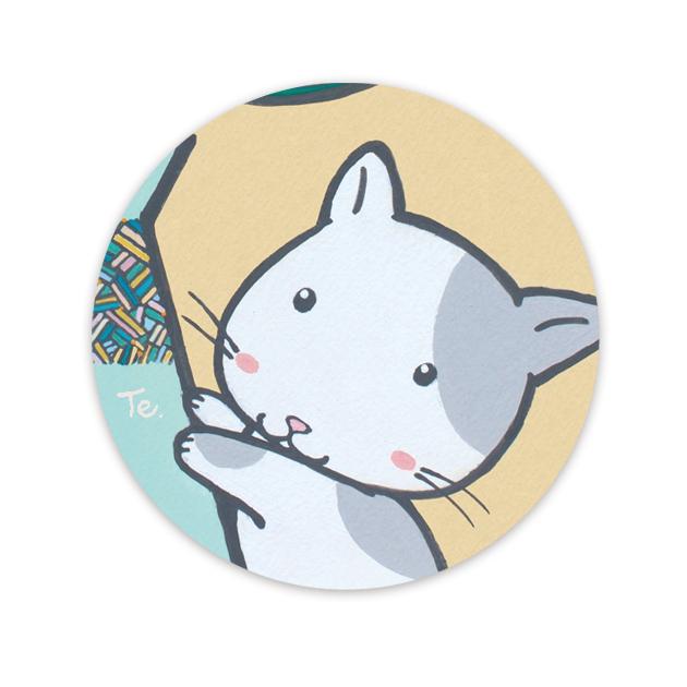 缶バッジ_38mm【016:あそぼうよ】2個セット ※他の絵柄との組み合わでせてのセット購入もできます | 2枚目